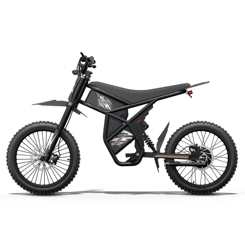 gt73 pro elektrinis dviratis 1500w – elektrinis dviratis su galiniu varikliu, ilga sėdyne, amortizacija ir plačiomis padangomis, sukurtas patogiam važiavimui mieste ir bekelėje