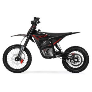 EM5 PRO elektrinis motociklas 2500W šoninis profilis