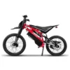 EM23 elektrinis motociklas 2500W raudonos spalvos, elektrinis bekelės motociklas